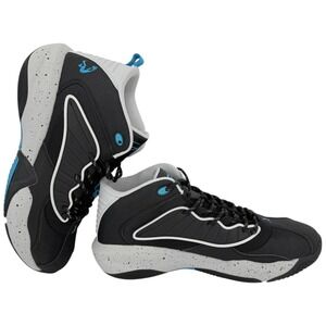 Shaq Men's Speed Demon Mid Black Grey Basketball Sneakers Size 10.5 NWOB